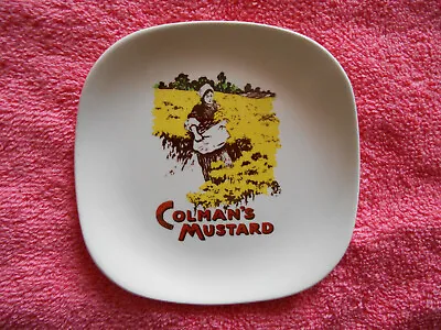 Buy Colman's Mustard 5  Glazed Dish Plate Lord Nelson Hand Crafted England Vintage • 8.90£