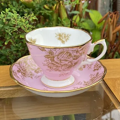 Buy Royal Albert Golden Roses Tea Cup & Saucer - New 1st Quality 100 Years • 34.99£