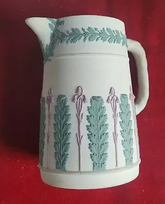 Buy 1890s. Antique Victorian Jasperware Tri-colour Wedgwood Milk / Cream Jug.  • 180£