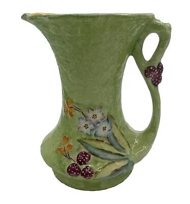 Buy James Kent English Pottery  Janette  Flower Jug Bramble Flowers C1950s • 28.93£