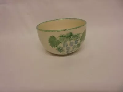 Buy Poole Pottery Hand Painted Vineyard Sugar Bowl Sponge Ware • 3.99£