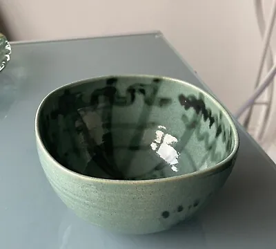 Buy Studio Pottery Bowl Signed - Slipware Design  • 10.99£
