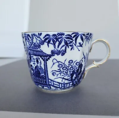 Buy Teacup Blue And White Made Royal Crown Derby Fine China England Vintage • 12.26£