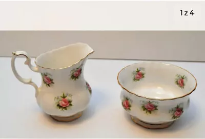 Buy Royal Albert Bonę China Set Creamer Mug & Sugar Bowl • 4.90£