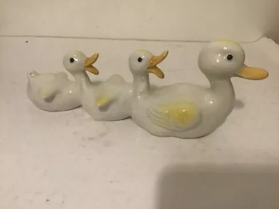Buy Super Vintage Ceramic Beswick Mother Duck With Her Two Ducklings Made In England • 25£