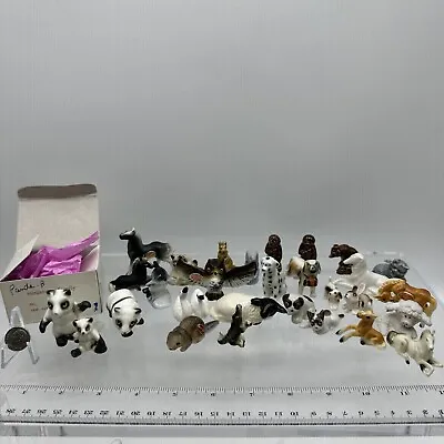 Buy Vintage Bone China Animal Figurines - Shiken, Wade, Plus Lot Of 30 -D-4 • 94.83£