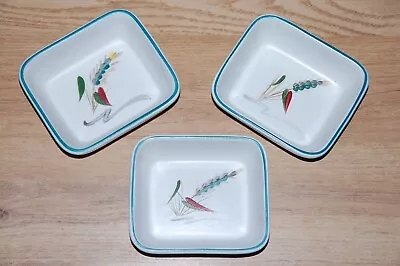 Buy Vintage Denby Greenwheat Stoneware Dishes X 3 (2 Are Signed) • 10£
