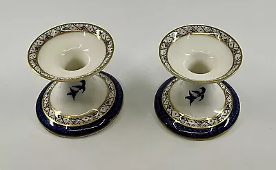 Buy PAIR OF BOOTHS REAL OLD WILLOW CANDLE HOLDERS Sh56 • 19.99£