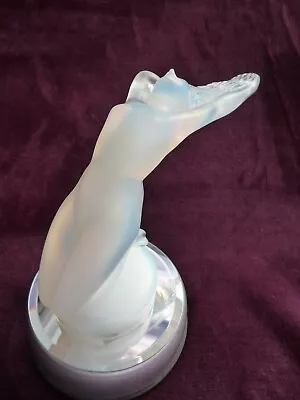 Buy LALIQUE FRENCH ART DECO OPALESCENT CHRYSIS Nude Desk Ornament Former Car Mascot • 995£