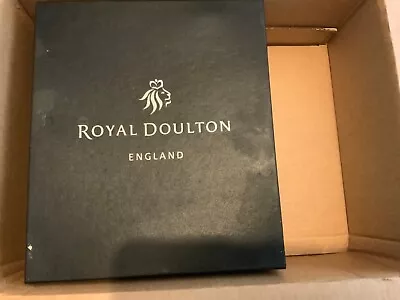 Buy 2 X Royal Doulton Hand Cut Crystal Saturn Wine Glasses 270ml • 44£