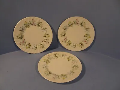 Buy Minton Spring Valley Pattern, Set Of Three Tea/side Plates, 1st Quality  • 14£