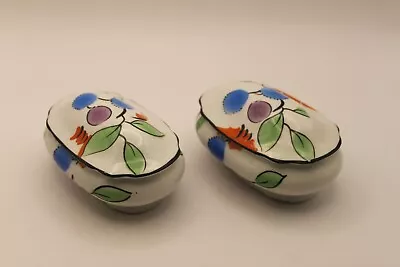 Buy Mid Century JHW&SONS  Falcon Ware  Trinket Boxes Pair - Early 20C 4 L • 10£