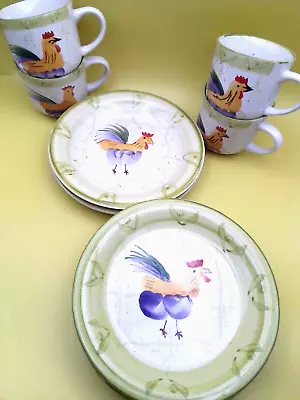 Buy Scotts Of Stow Cockerel 4x Cups (Plates Already Sold). • 4.75£
