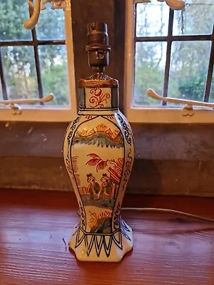 Buy Antique Delft William Van Der Kool Poly Crome 18th Century  Vase/lamp • 200£