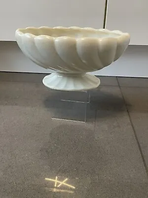 Buy Large BESWICK Cream Ware Boat Shape Vase 2 Small Cracks See Photos Quality Vase • 23.99£