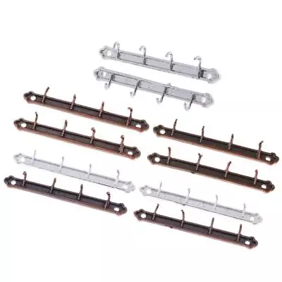 Buy Miniature Metal Wall Hangers Clothes Hook For Dollhouse • 5.27£