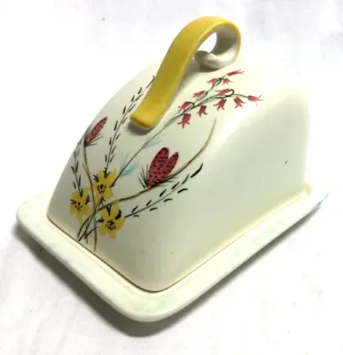 Buy Vintage Radford Ware  Handpainted Butter / Cheese Dish Made In England • 17.99£
