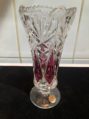 Buy 24% Lead Crystal Vase - Made In Germany - Brand Bleikristall • 77£
