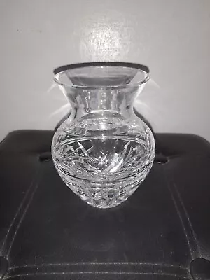Buy Vintage Stuart Cut Glass Crystal Vase • 20£