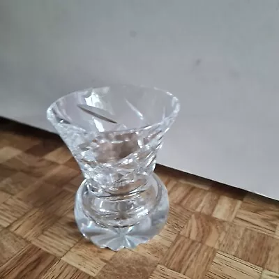 Buy Vintage Royal Brierley Crystal Cut Glass Posy Vase • 8£