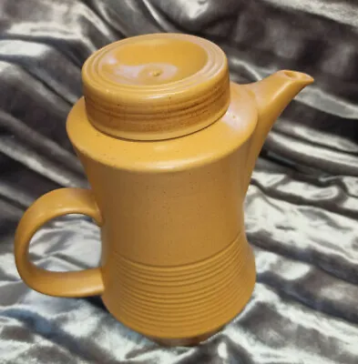 Buy Vintage Purbeck Mid Century Stone Studio Pottery Tea Coffee Pot Toast Pattern • 7.99£