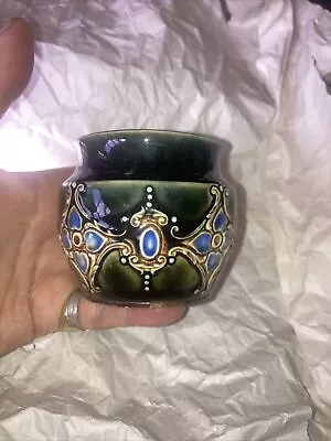 Buy Antique Royal Doulton Lambeth Stoneware Jardiniere Small • 28£