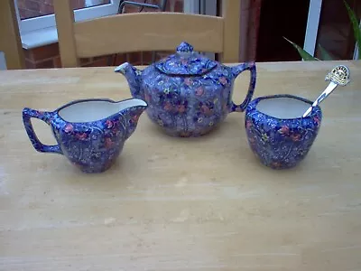 Buy Ringtons Chintz Design Fine China. Teapot, Milk Jug, Sugar Bowl & Spoon. UNUSED • 19.99£