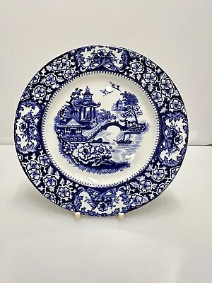 Buy Vintage Olde Alton Ware Side Plate. Willow Pattern. Blue • 3.50£