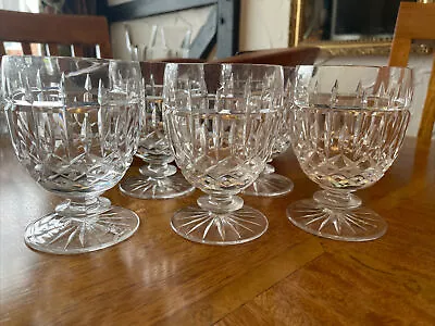 Buy Set Of Five Vintage Waterford ? Hand Cut Crystal Wine Glasses. • 60£