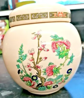 Buy Vintage Sadler  Oriental Garden  Ginger Jar With Lid • 3£