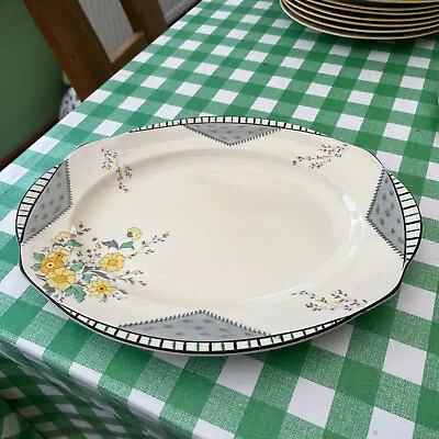 Buy Burleigh Ware ‘maytime’ Small Meat Plate Platter 29cms Made In England Vintage • 9.99£