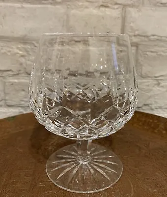 Buy Waterford Crystal Lismore Brandy Glass Vintage Mint Signed 13 Cms Tall • 18£
