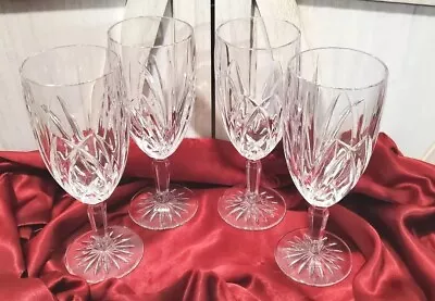 Buy Marquis By Waterford Crystal Brookside Iced Beverage Wine WaterGlasses Set OF 4  • 43.20£