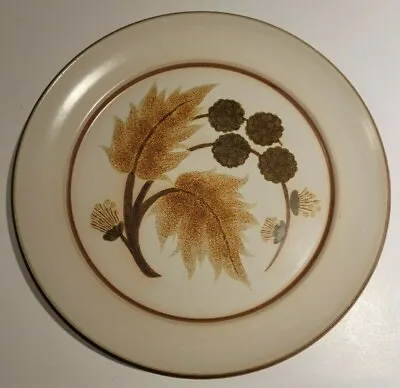Buy Vintage Denby Autumn Fall Leaves Beige Dinnerware Dinner Plate 9 & 3/4  • 7.20£