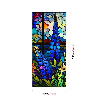 Buy Privacy Static Cling Stained Window Film 3D Church Glass Sticker UV-Anti Decor • 10.99£