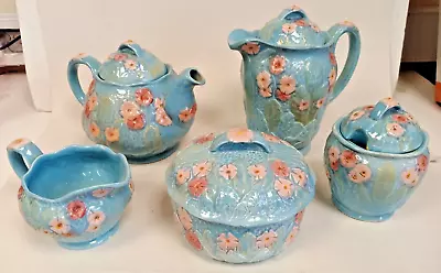 Buy Vintage 1950s Melba Ware Teapot Water Jug Milk Jug Sugar Bowl & Sweet Jar • 39.99£