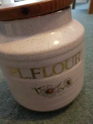 Buy Kernewek Daisy Plain Flour Container • 12.50£