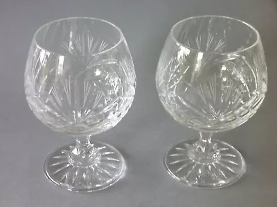 Buy Bohemia Zawiercie Crystal Monika 3 -  2 Snifter Glasses: Brandy Cognac Balloon • 20£