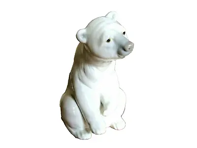 Buy Lladro Spain Figurine 4 3/4  Sitting Polar Bear  • 18.97£