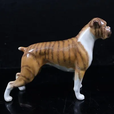 Buy Beswick Boxer Dog Figurine Brindle Blue Mountain Model 1202 A Greddington 1st • 30£