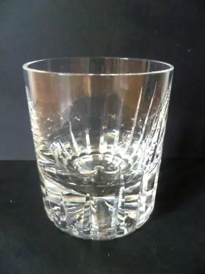 Buy RARE Dartington Crystal CUT Dimple Double Old Fashioned Whiskey Tumbler Palisade • 29.75£