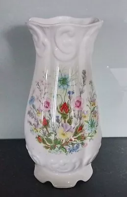 Buy  Aynsley Wild Tudor Large Fine Bone China Regency Flower Vase Height 10.5   • 19.99£