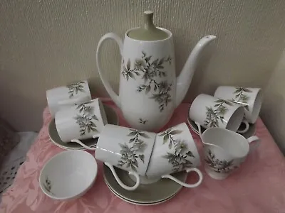 Buy Vintage Royal Adderley  Arcadia  Coffee Set - Porcelain China - England • 27.50£