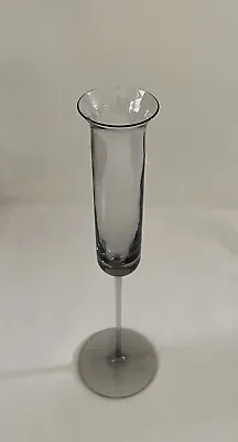 Buy Wedgewood Grace Smoked Glass Single Flower Vase, Frank Thrower, 24% Lead Crystal • 7.99£