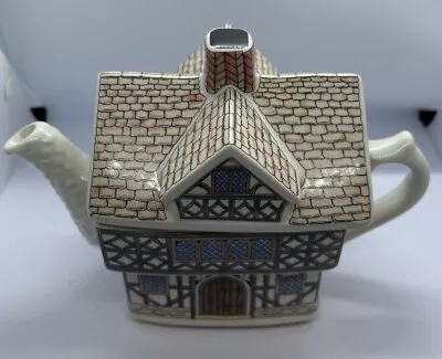 Buy Vintage SADLER TUDOR HOUSE Teapot - English Country Houses - Slight A/F • 5£