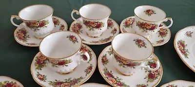 Buy Elizabethan English Garden Fine Bone China Teacup And Saucer SET • 45£
