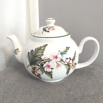 Buy Royal Caldone Floral Teapot Chamomile Dogwood England Cottage Farmhouse  • 23.16£