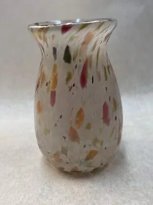 Buy Ron Hinkle Art Glass Vase 3 3/4” • 21.26£