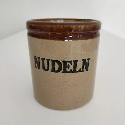 Buy Vintage MOIRA Pottery STONEWARE  Pot NUDELN Handcrafted Made In England  • 9.99£