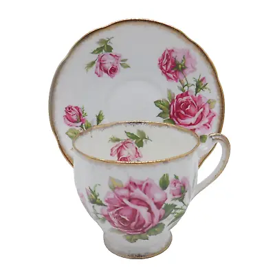 Buy Vintage Royal Standard Orleans Rose Teacup & Saucer • 13.42£